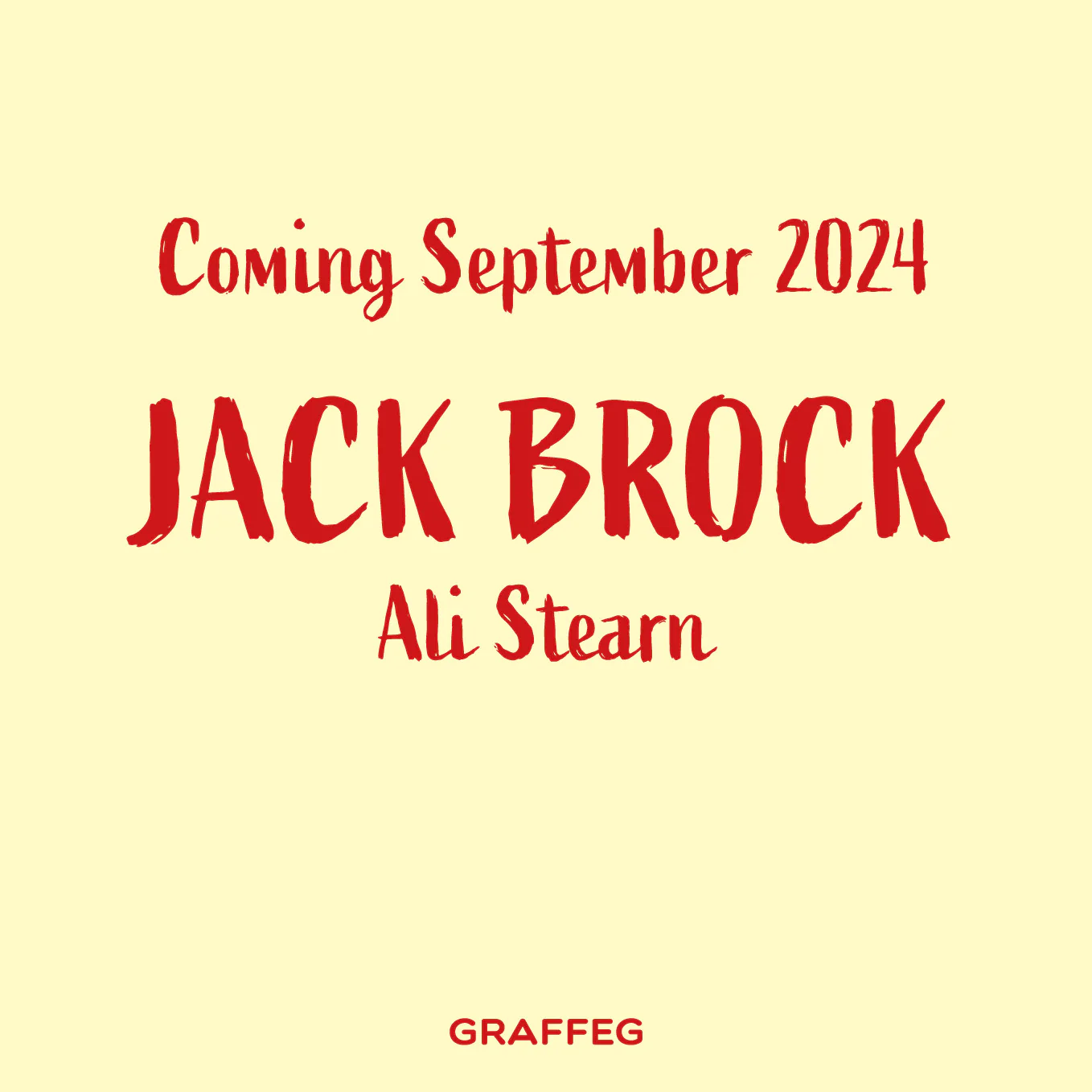 Jack Brock Book coming soon