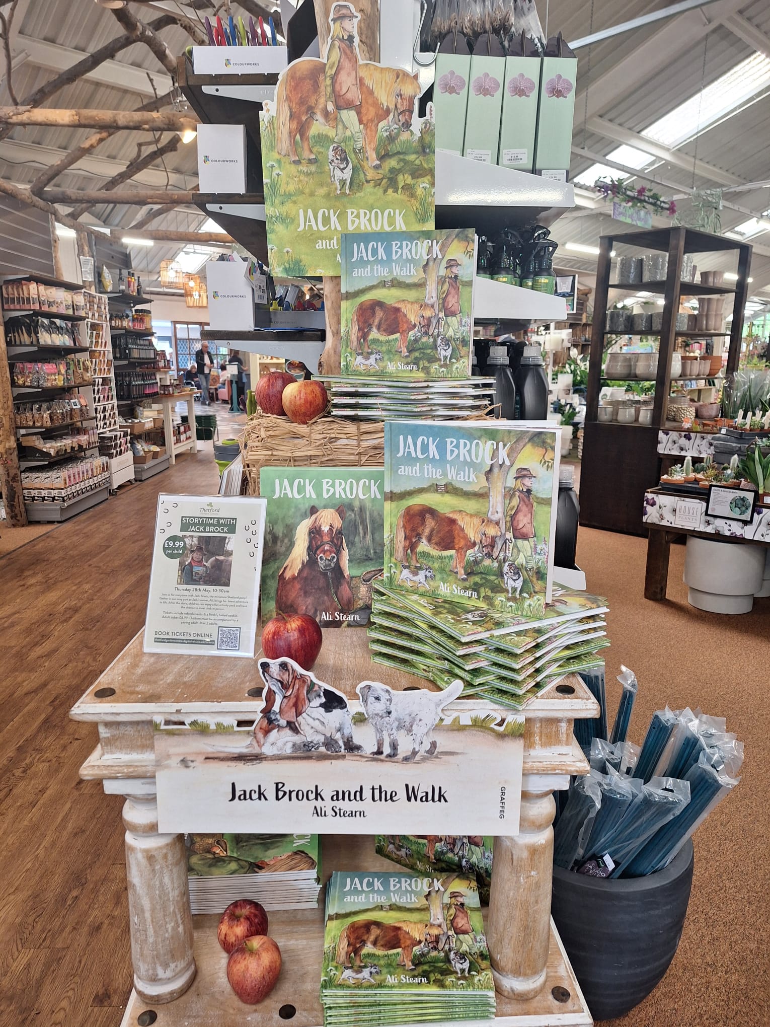 Jack Brock Shop Display