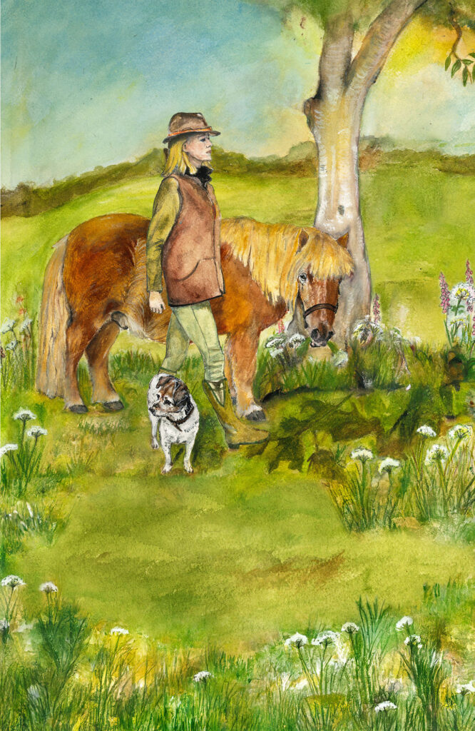 Jack Brock and The Walk Book illustration