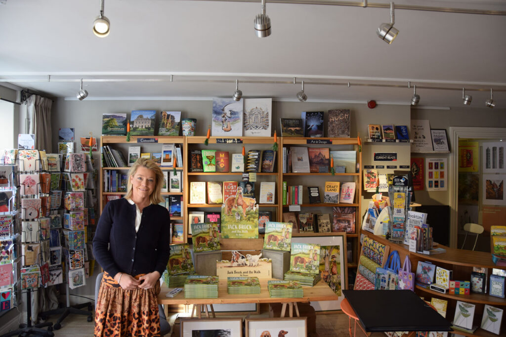 Ali at Book Shop signing